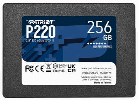 Твердотельный накопитель Ssd Sata Iii Patriot P220s256g25 256gb P220 (арт-2176) Макеевка