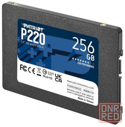 Твердотельный накопитель Ssd Sata Iii Patriot P220s256g25 256gb P220 (арт-2176) Макеевка - изображение 3