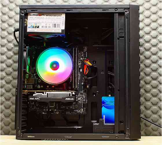 Игровой компьютер Byte-Furyon | Intel Core I3-10100f | 500w | Ssd 480гб | Ddr4 16гб | Intel Arc A310 Макеевка