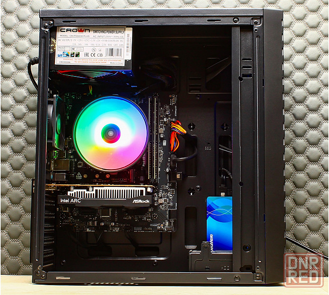 Игровой компьютер Byte-Furyon | Intel Core I3-10100f | 500w | Ssd 480гб | Ddr4 16гб | Intel Arc A310 Макеевка - изображение 2