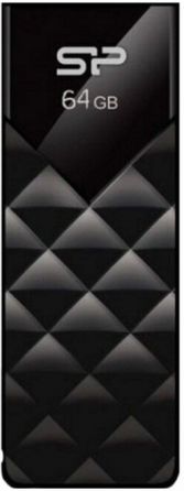 Флеш диск Silicon Power 64 Gb Ultima U03 Sp064gbuf2u03v1k, Usb 2.0, черный (арт-5512) Макеевка