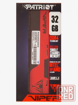 Оперативная память Patriot Memory Ddr4 32gb 3200mhz Viper Elite (Pve2432g320c8) (арт-2310) Макеевка - изображение 4