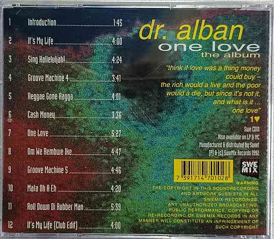 CD диск dr. Alban - On Love/The Album - Донецк