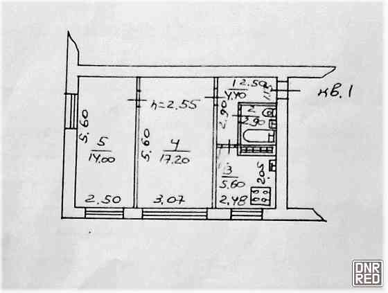 2-х комн. квартира требует ремонта, б. Шахтостроителей/Доб. Донецк