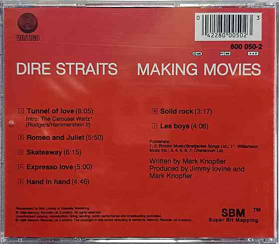 CD диск Dire Straits - Making Movies - Донецк
