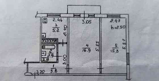 2х ком. квартира, Петровский загс Донецк
