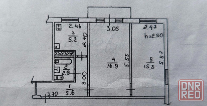 2х ком. квартира, Петровский загс Донецк - изображение 4