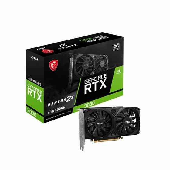 Видеокарта Msi Geforce Rtx 3050 Ventus 2x 6g Oc (арт-1665) Макеевка