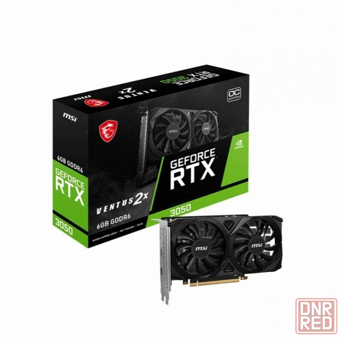 Видеокарта Msi Geforce Rtx 3050 Ventus 2x 6g Oc (арт-1665) Макеевка - изображение 1
