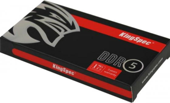 Оперативная память Dimm Kingspec Ddr5 8gb 4800mhz Ks4800d5n11008g Rtl Pc5-38400 Cl40 Dimm 288-Pin 1. Макеевка