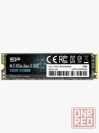 Твердотельный накопитель Silicon Power P34a60 1 тб M.2 Sp001tbp34a60m28 (арт-1763) Макеевка - изображение 1