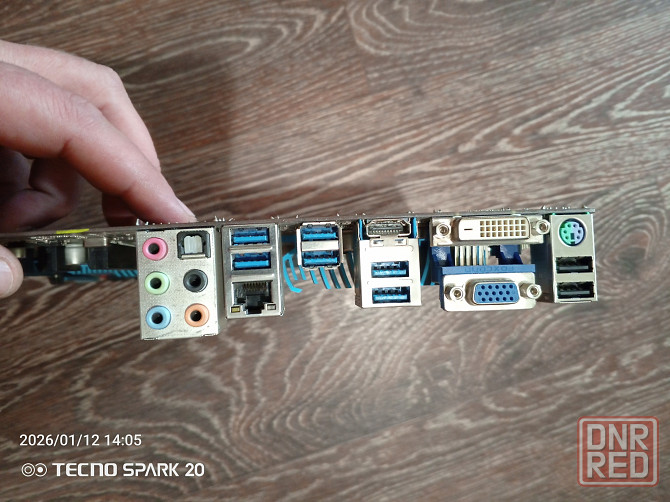 Материнская плата сокет 1155 Ga z 77x d3h Донецк - изображение 2