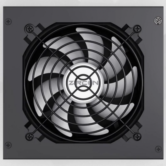 Блок питания 600w черный Atx Zircon Aa-600, 20+4pin 4+4pin 2*6+2pin 5*Sata 3*Molex вентилятор 120мм Макеевка