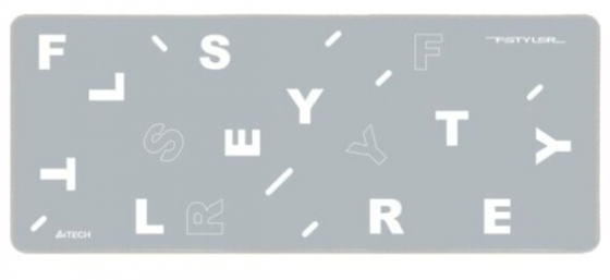 Коврик для мыши A4tech Fstyler Fp75 серый/белый 750x300x2мм (арт-1027) Макеевка