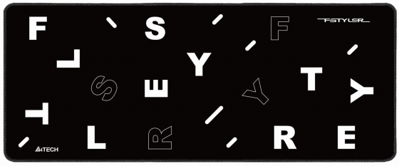 Коврик для мыши A4tech Fstyler Fp75 черный/белый 750x300x2мм (арт-2918) Макеевка