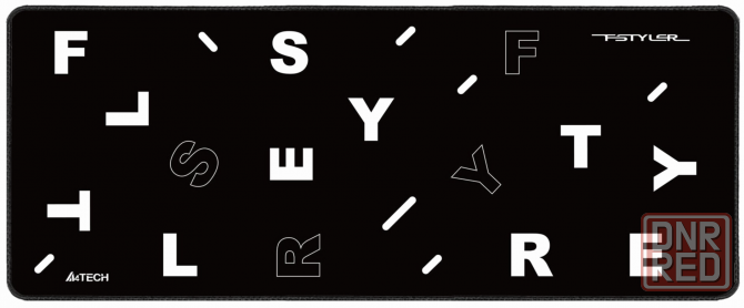 Коврик для мыши A4tech Fstyler Fp75 черный/белый 750x300x2мм (арт-2918) Макеевка - изображение 1