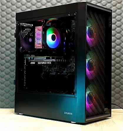 Игровой компьютер Byte-Flarion | Intel Core I3-10100f | 500w | Ssd 480гб | 16гб | Geforce Rtx 3050 | Макеевка