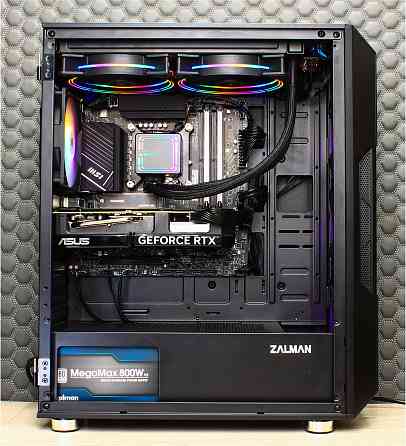 Игровой компьютер Byte-Platfrom | Intel Core I5-13600kf (14ядер/20потоков) | Zalman 800w | Wi-Fi | S Макеевка