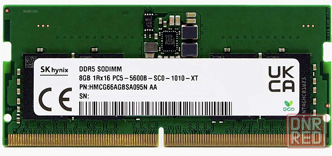 Оперативная память Sodimm 8gb Ddr5-5600 Sk Hynix Hmcg66agbsa095n (арт-2801) Макеевка - изображение 3