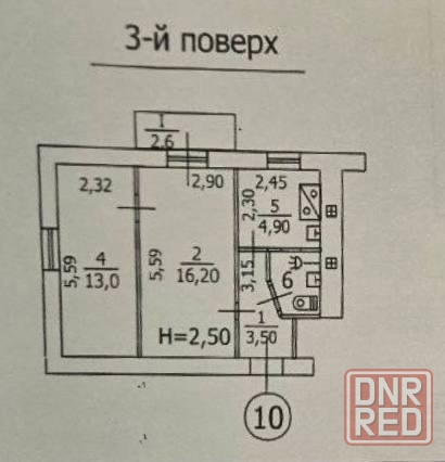 Продам 2-х комнатную квартиру Макеевка - изображение 9