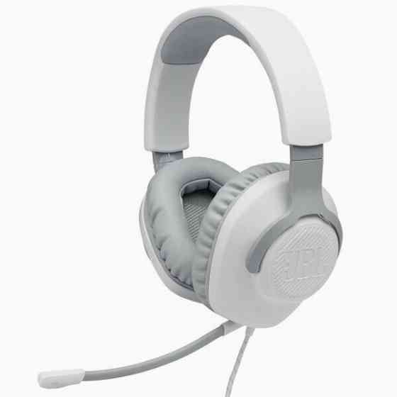 Игровые наушники Jbl Quantum 100 White (Jblquantum100wht) (арт-4847) Макеевка