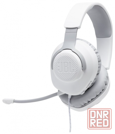 Игровые наушники Jbl Quantum 100 White (Jblquantum100wht) (арт-4847) Макеевка - изображение 2