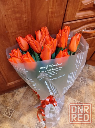 Тюльпаны к 8 марта оптом и мелким оптом Донецк - изображение 4