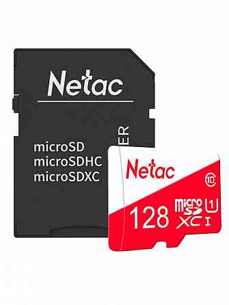 Карта памяти Microsdhc Netac P500 Eco Nt02p500eco-128g-R 128gb (с Sd адаптером) (арт-1938) Донецк