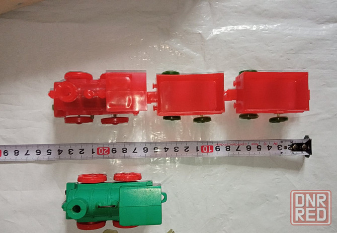 Игрушка заводная механическая поезд с вагонами ссср Донецк - изображение 7