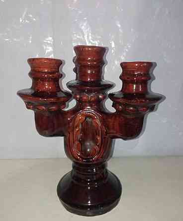 Подсвечник обливная керамика ссср Донецк