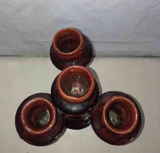 Подсвечник обливная керамика ссср Донецк