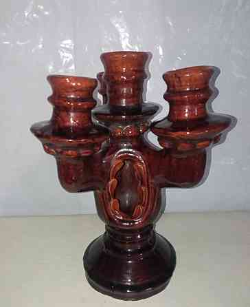 Подсвечник обливная керамика ссср Донецк