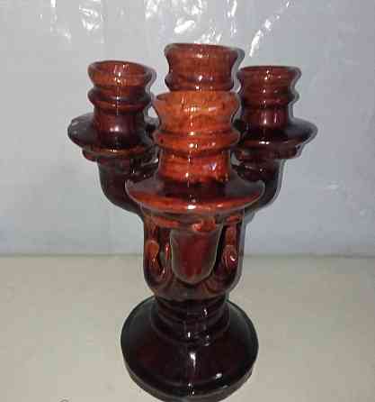 Подсвечник обливная керамика ссср Донецк