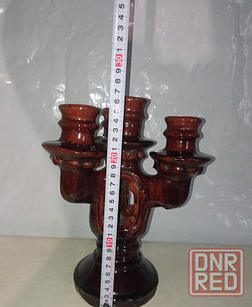 Подсвечник обливная керамика ссср Донецк - изображение 8