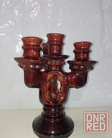 Подсвечник обливная керамика ссср Донецк - изображение 7