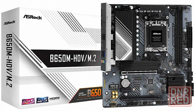 Материнская плата Asrock B650m-Hdv/M.2 (Am5 Matx) (арт-7908) Макеевка - изображение 1