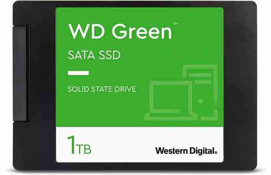 Твердотельный накопитель Ssd 1tb Western Digital Green Wds100t3g0a Sata3 2.5 (арт-3540) Макеевка