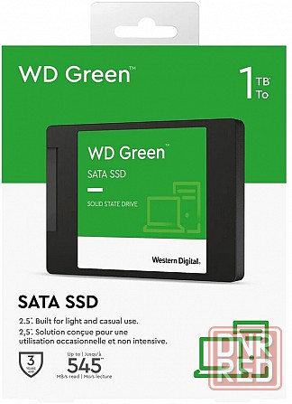 Твердотельный накопитель Ssd 1tb Western Digital Green Wds100t3g0a Sata3 2.5 (арт-3540) Макеевка - изображение 4