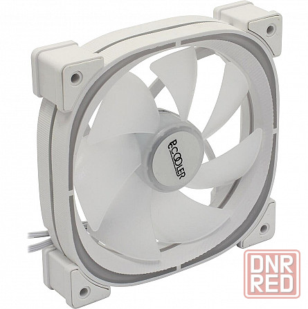 Вентилятор Pccooler Ef120 Argb White 4pin Pwm + 3pin Argb, 600-1500 об/мин Retail (арт-7610) Макеевка - изображение 1