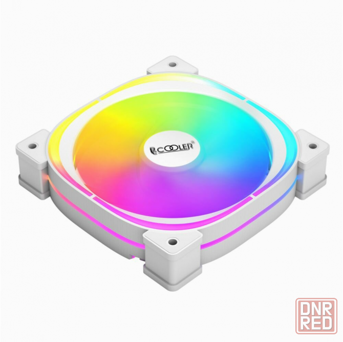 Вентилятор Pccooler Ef120 Argb White 4pin Pwm + 3pin Argb, 600-1500 об/мин Retail (арт-7610) Макеевка - изображение 3