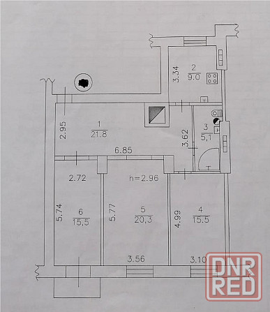 Продажа 3 ком Ворошиловский район Донецк - изображение 1