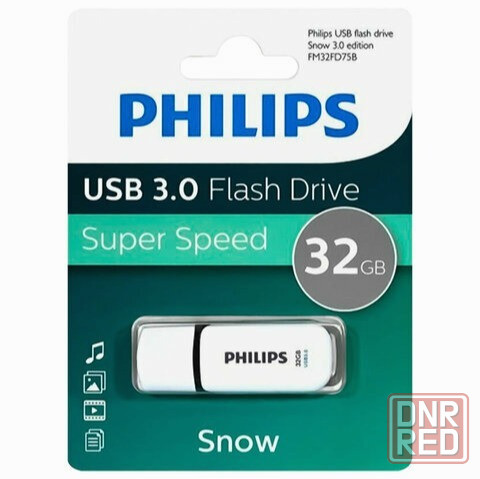 Usb-флешка Philips Fm32fd75b/97 32gb Snow3.0 32gb, Usb 3.0 (арт-8333) Макеевка - изображение 3