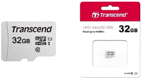 Карта памяти Transcend 300s Microsdhc 32gb Uhs-I Cl10, Ts32gusd300s (арт-4614) Макеевка