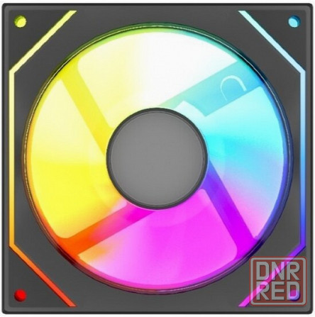 Вентилятор Powercase M52-12, Argb, черный (арт-8154) Макеевка - изображение 3