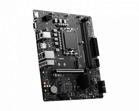 Материнская плата Msi Pro B760m-E Ddr5, Lga 1700, Intel B760, Matx, Ret (арт-7859) Макеевка