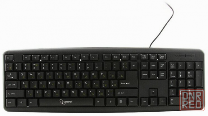 Клавиатура Gembird Kb-8320u-Bl, Usb, черный тип подключения: проводная, интерфейс: Usb (арт-1273) Макеевка - изображение 2