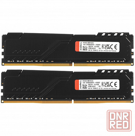 Оперативная память Kingston Kf432c16bb1k2/32wp, 32gb (2x16gb) 3200mt/S Ddr4 Cl16 Dimm, черный (арт-7 Макеевка - изображение 2
