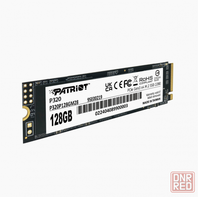 Ssd накопитель Patriot P320 P320p128gm28 128гб, M.2 2280, Pcie 3.0 X4, Nvme, M.2 (арт-3349) Макеевка - изображение 4