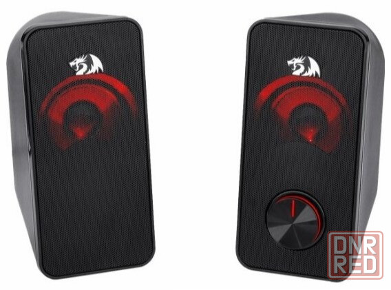 Колонки 2.0 Redragon Stentor черный (77600) (арт-9591) Макеевка - изображение 3