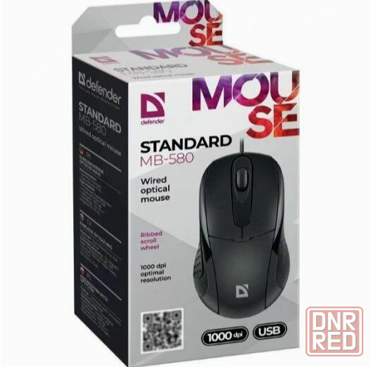 Мышь проводная Defender Standard Mb-580 (52580) (арт-4031) Макеевка - изображение 4